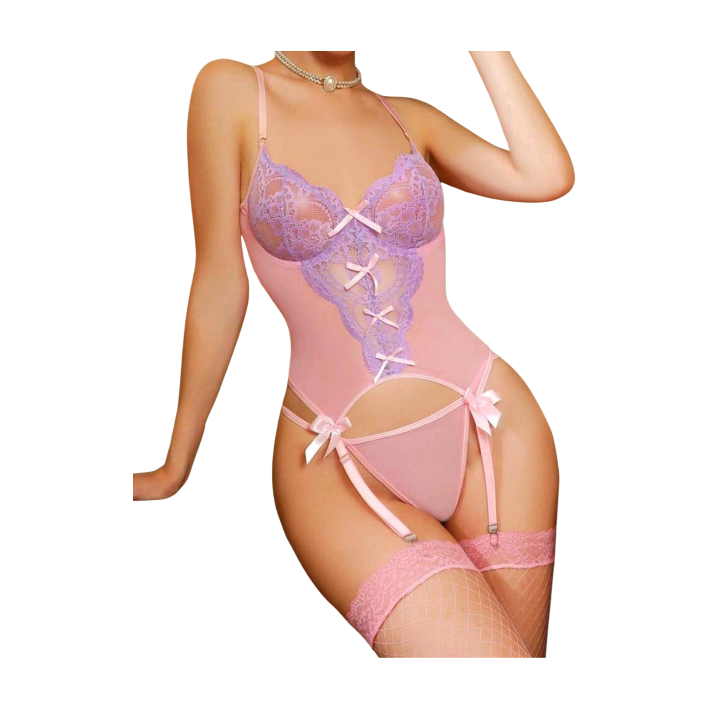 Conjunto Sexy Color Rosado