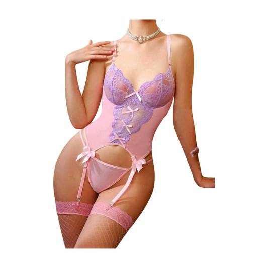 Conjunto Sexy Rosado