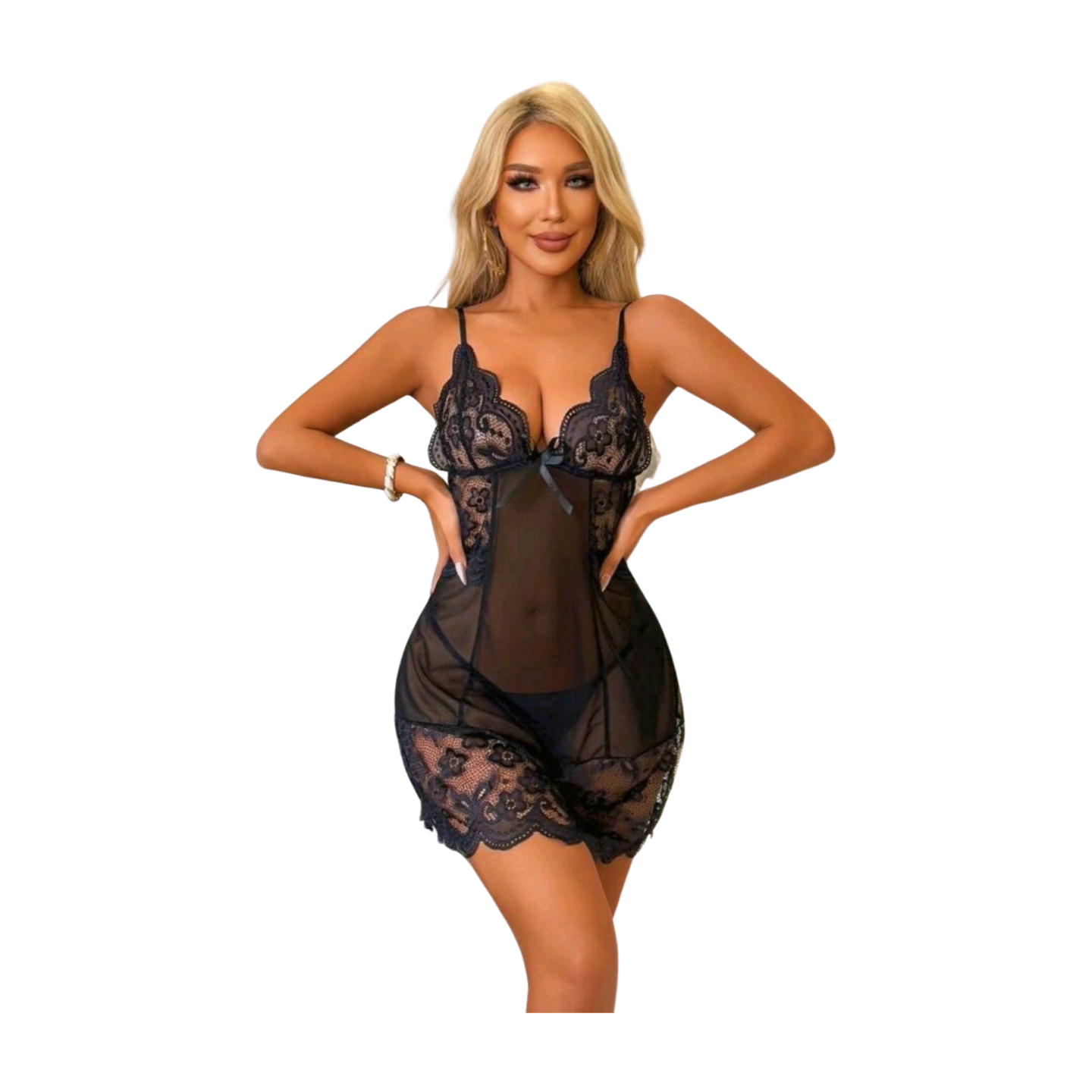 Baby doll Mujer Con Colaless