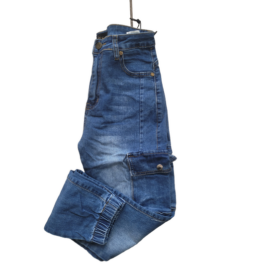 Pantalón Jeans Mujer Tiro Alto