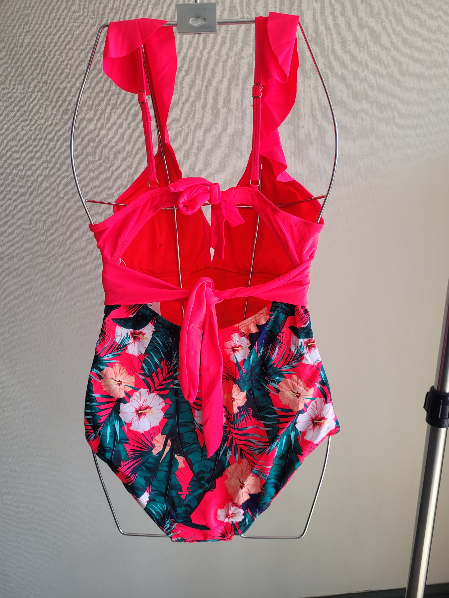 Traje de Baño Enterito Mujer Con Estampado Floral