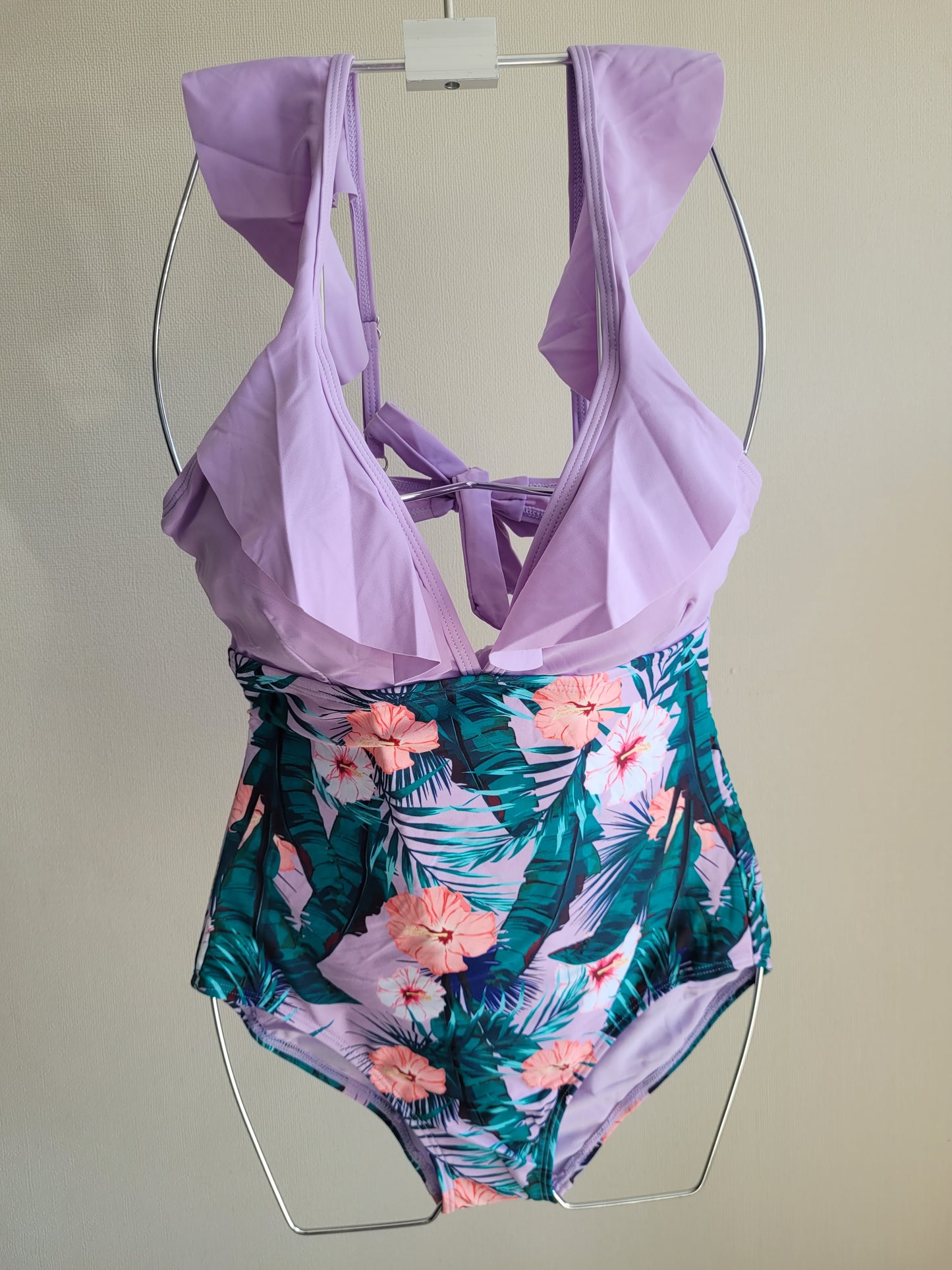 Traje de Baño Enterito Mujer Con Estampado Floral