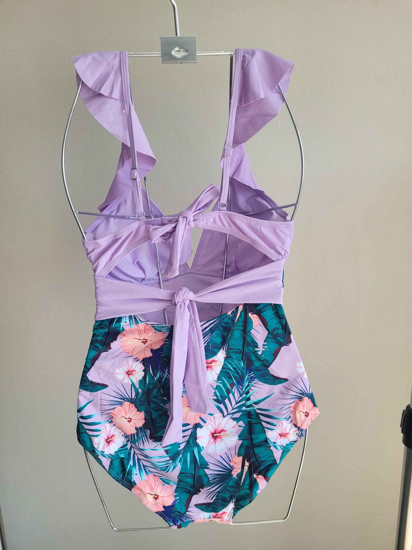 Traje de Baño Enterito Mujer Con Estampado Floral