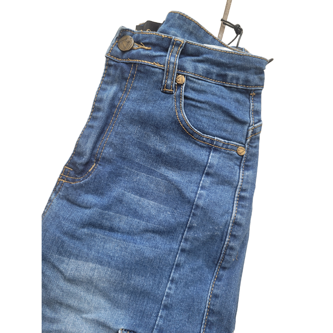 Pantalón Jeans Mujer Tiro Alto