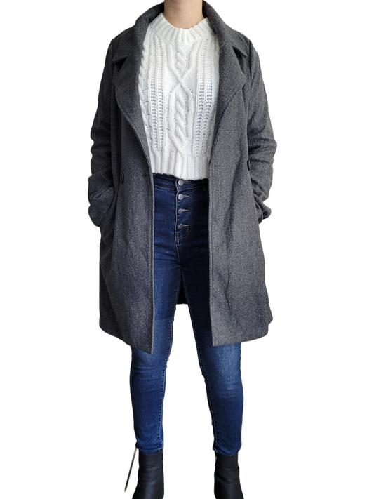 Abrigo Mujer Manga Larga