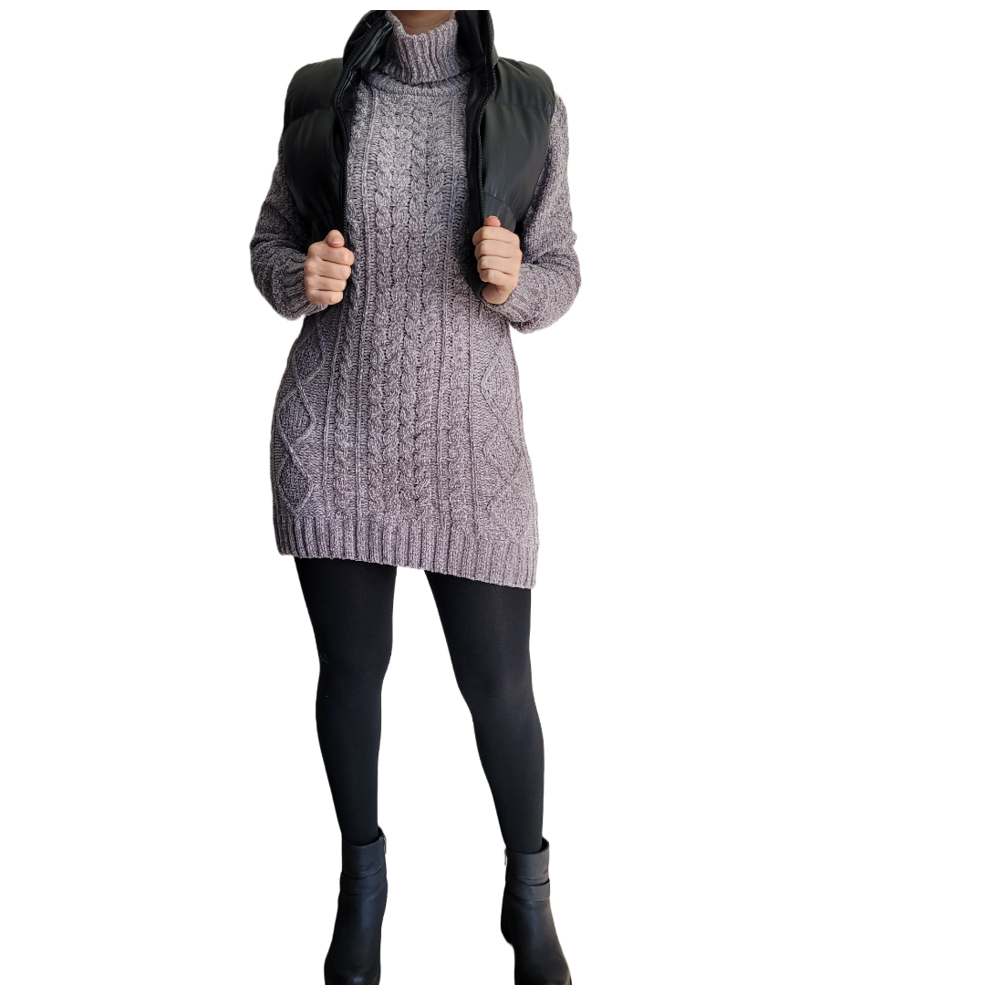 Vestido Mujer Manga Larga