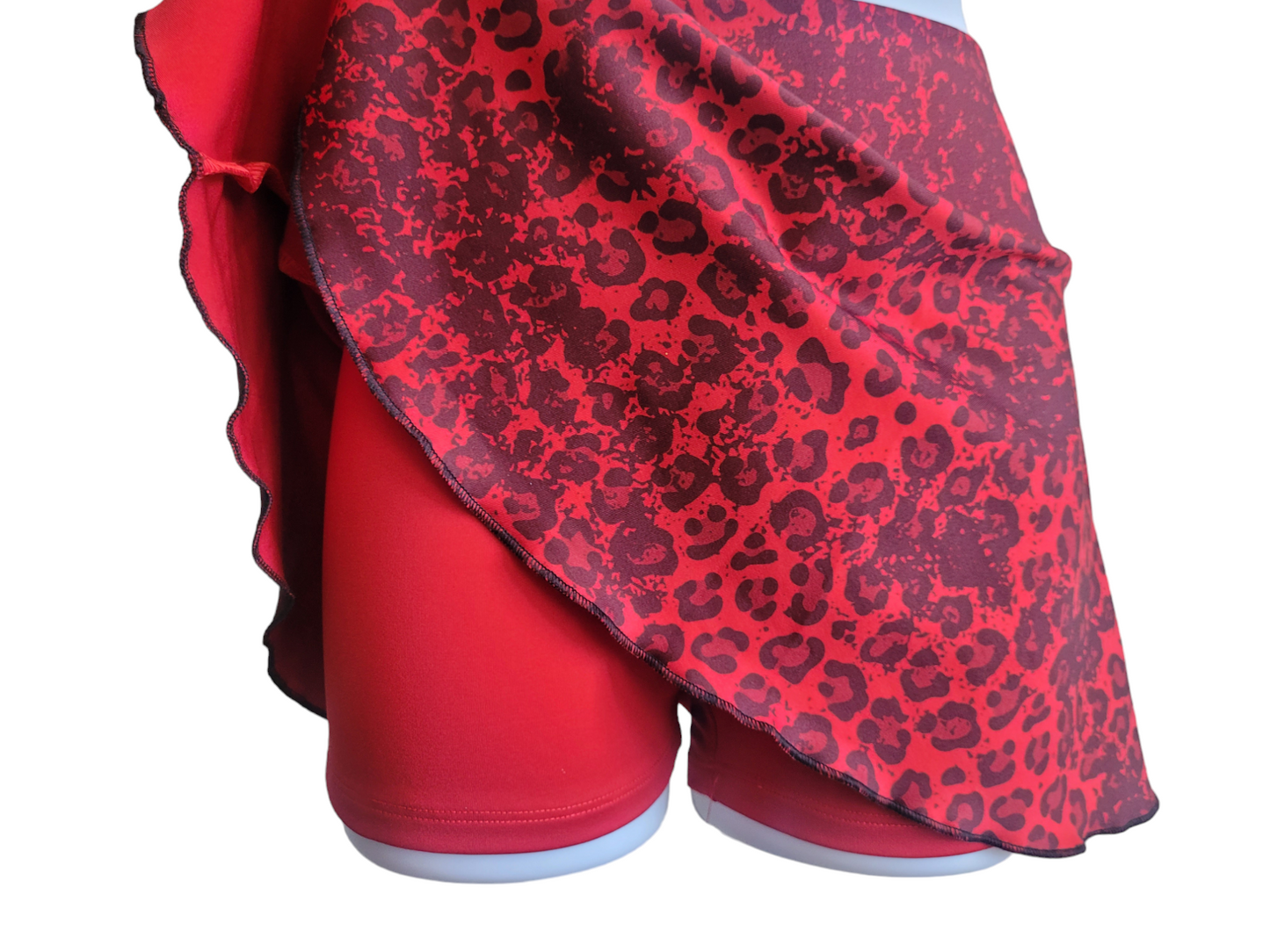 Falda Short Con Diseño Animal Print