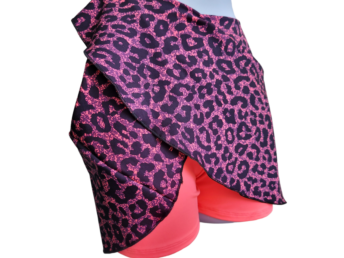 Falda Short Con Diseño Animal Print