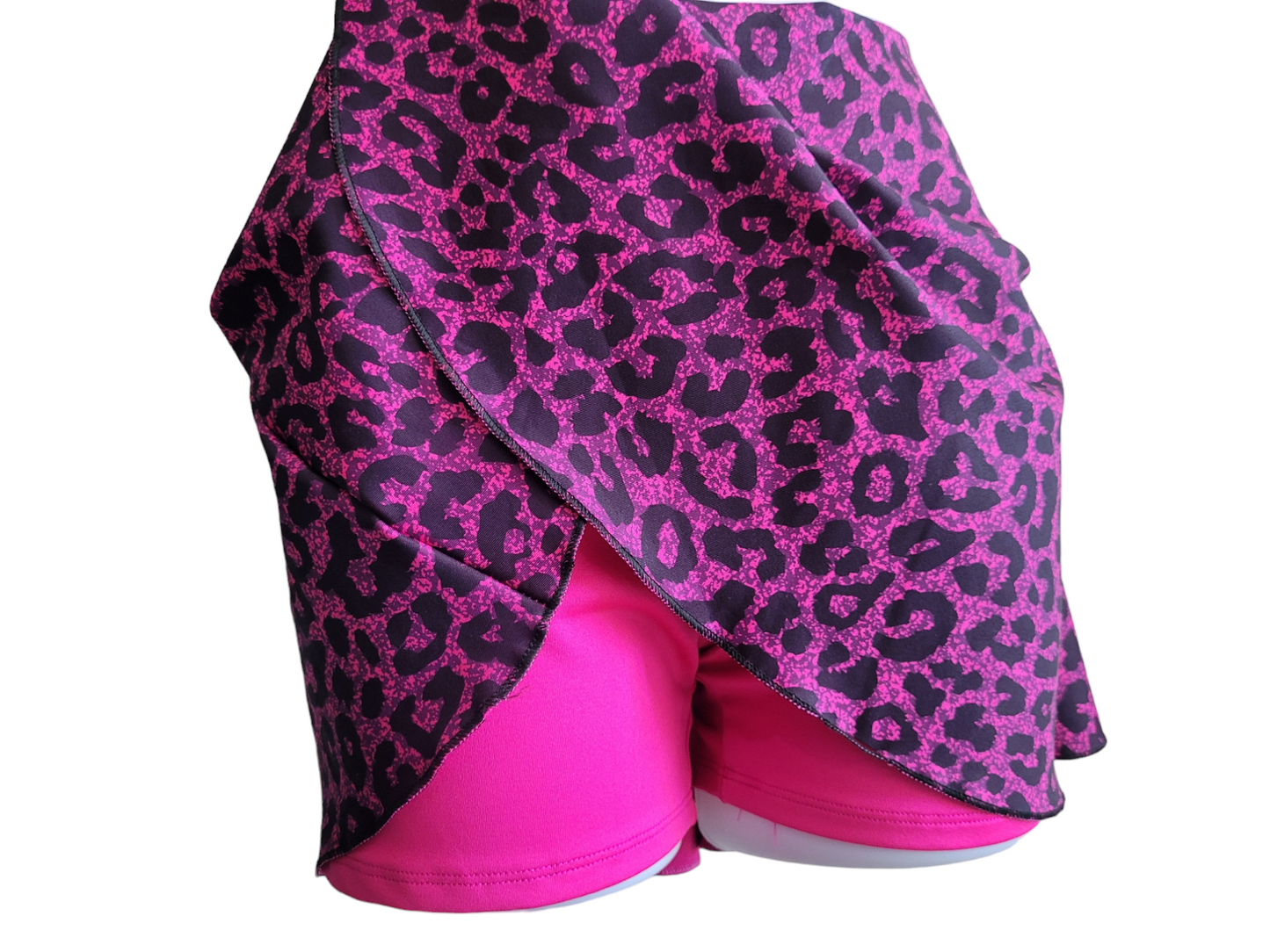 Falda Short Con Diseño Animal Print