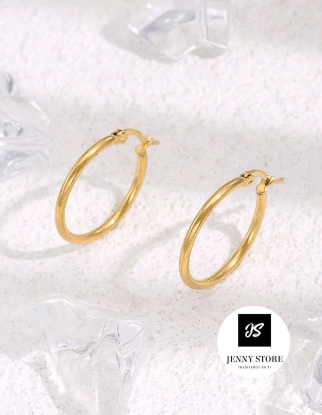 Aros Dorados Medianos