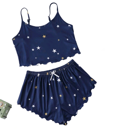 Conjunto de Pijama Con Estampado