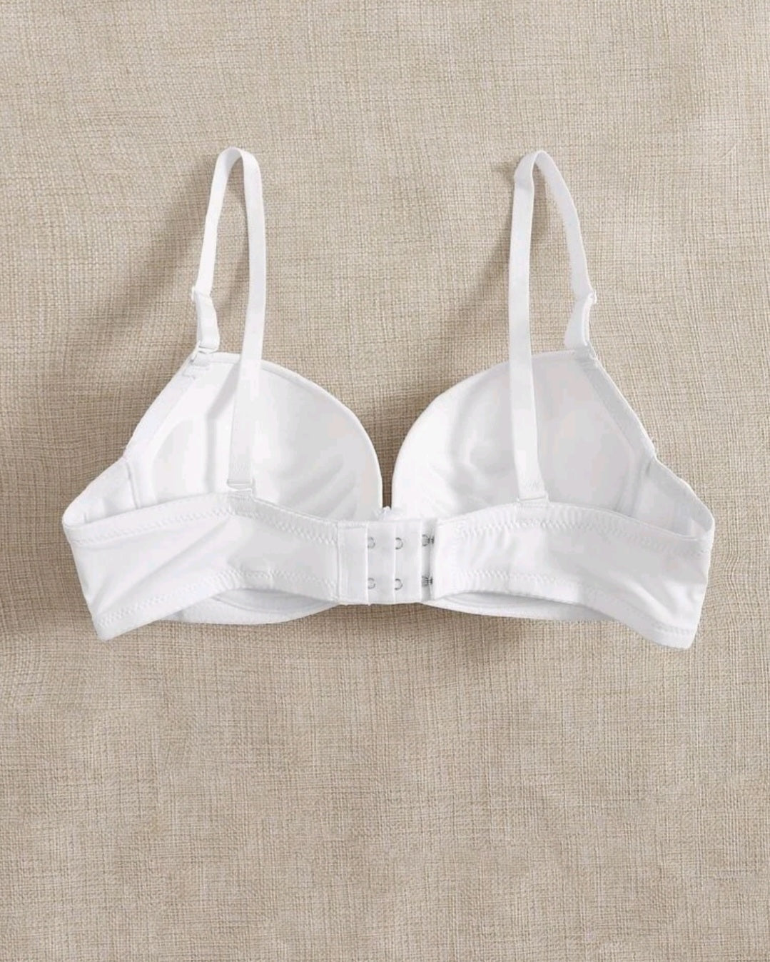 Brassier Clásico Blanco Liso